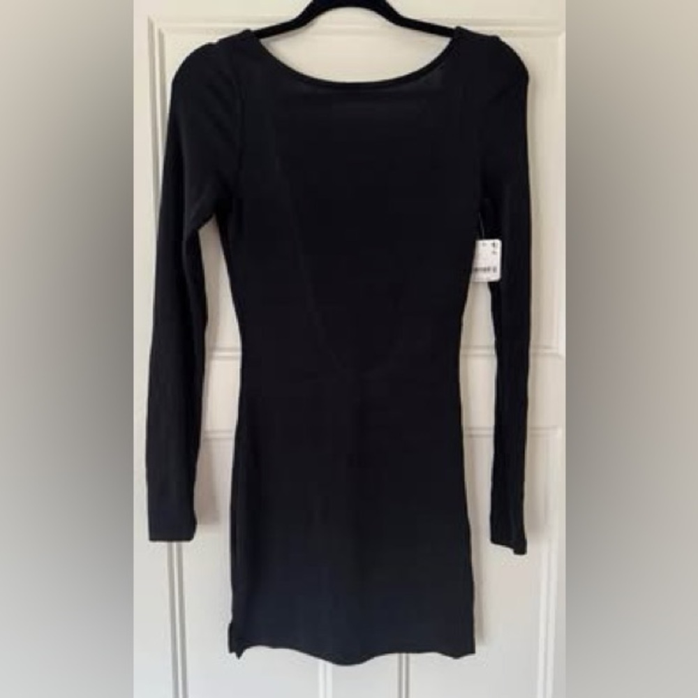 Intimately by free people Black‎ Long Sleeve Dress FP LBD open back